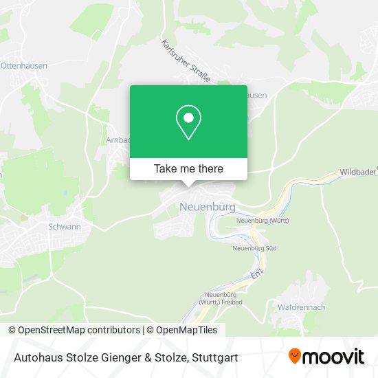 Autohaus Stolze Gienger & Stolze map