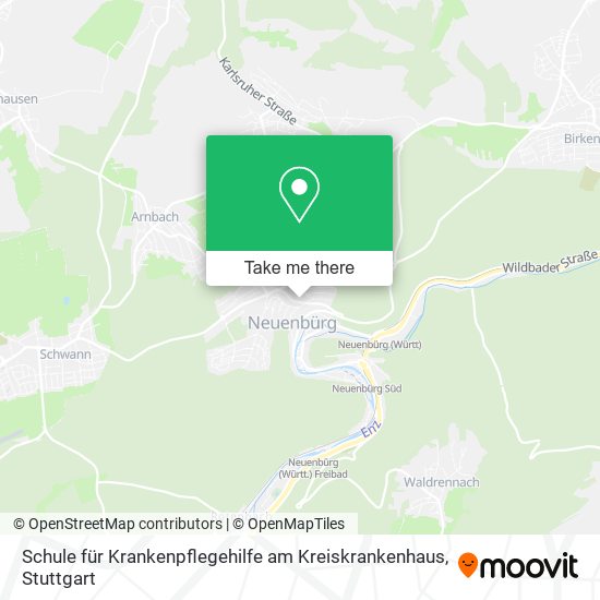 Schule für Krankenpflegehilfe am Kreiskrankenhaus map