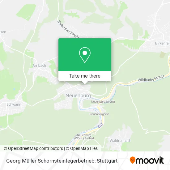 Карта Georg Müller Schornsteinfegerbetrieb