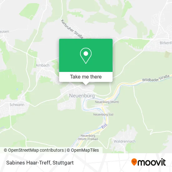 Sabines Haar-Treff map