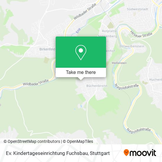 Ev. Kindertageseinrichtung Fuchsbau map