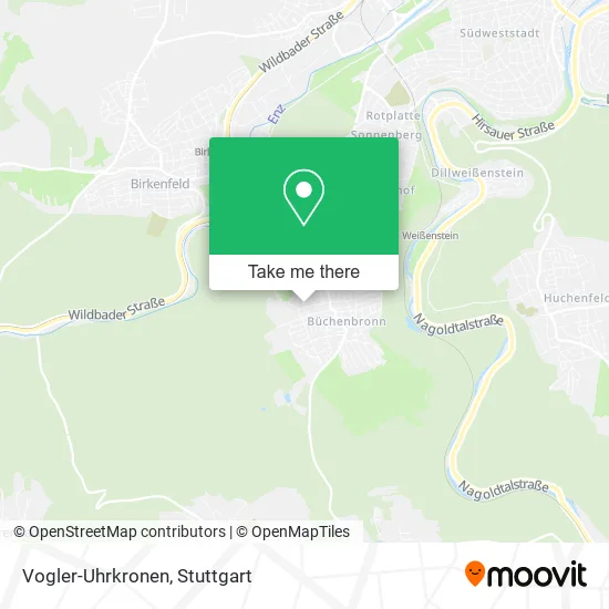 Карта Vogler-Uhrkronen