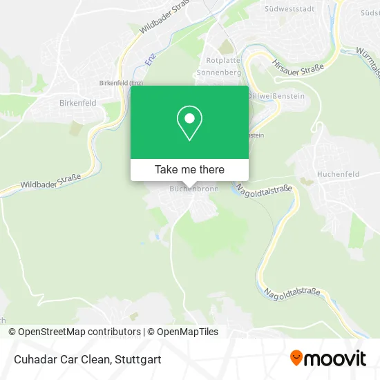 Cuhadar Car Clean map