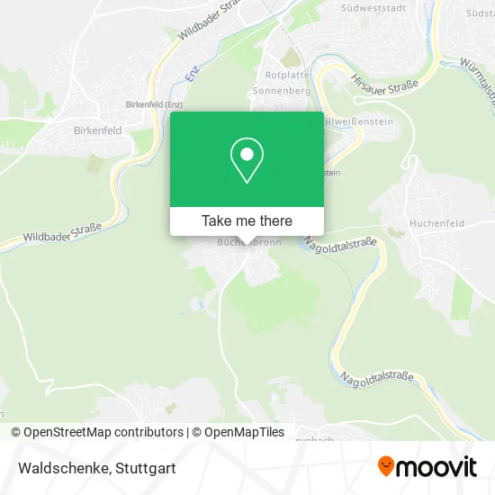 Waldschenke map