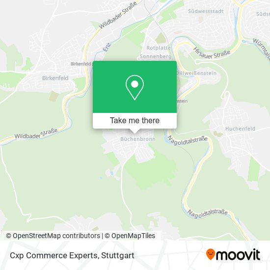 Cxp Commerce Experts map