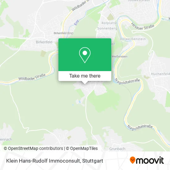Карта Klein Hans-Rudolf Immoconsult