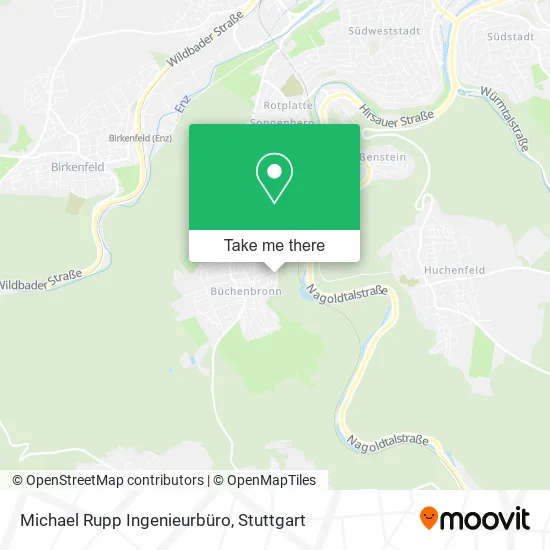Карта Michael Rupp Ingenieurbüro