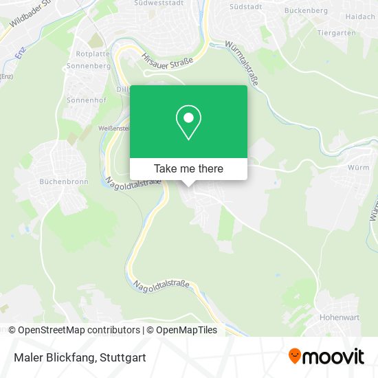 Maler Blickfang map