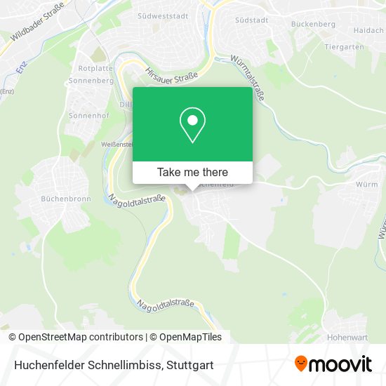 Huchenfelder Schnellimbiss map