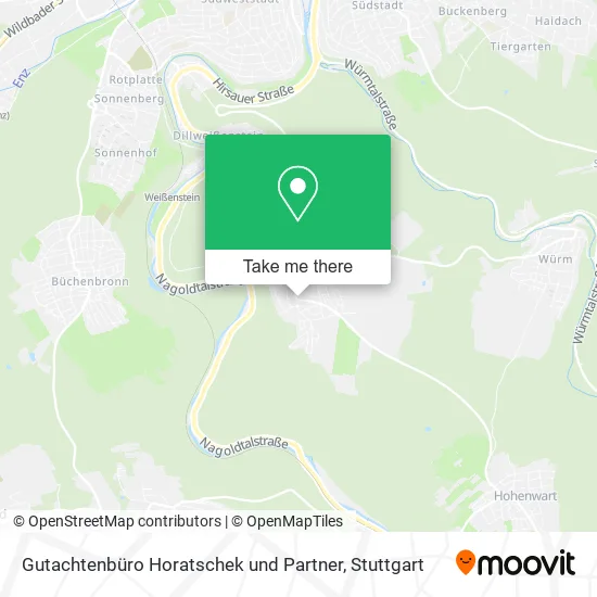 Карта Gutachtenbüro Horatschek und Partner