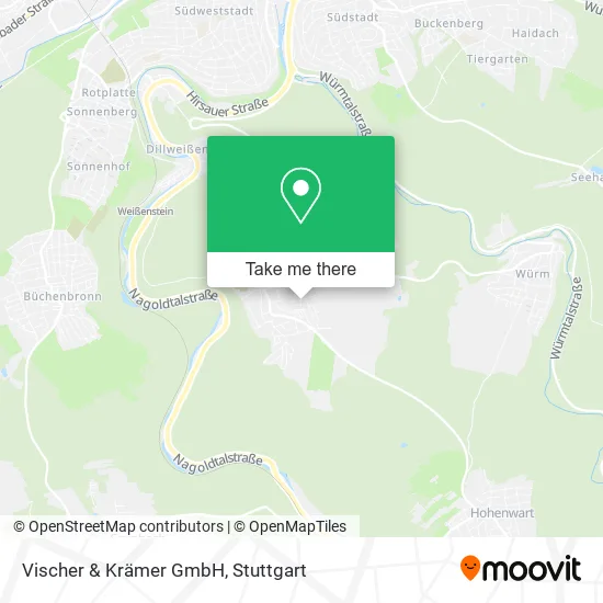 Карта Vischer & Krämer GmbH