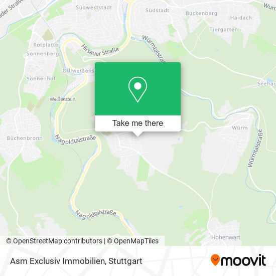 Asm Exclusiv Immobilien map
