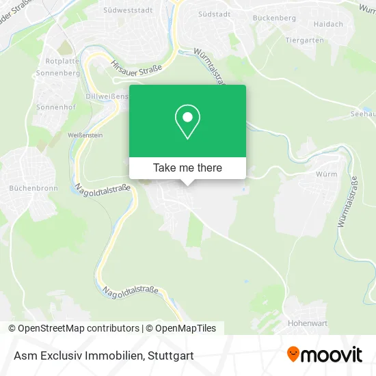 Карта Asm Exclusiv Immobilien