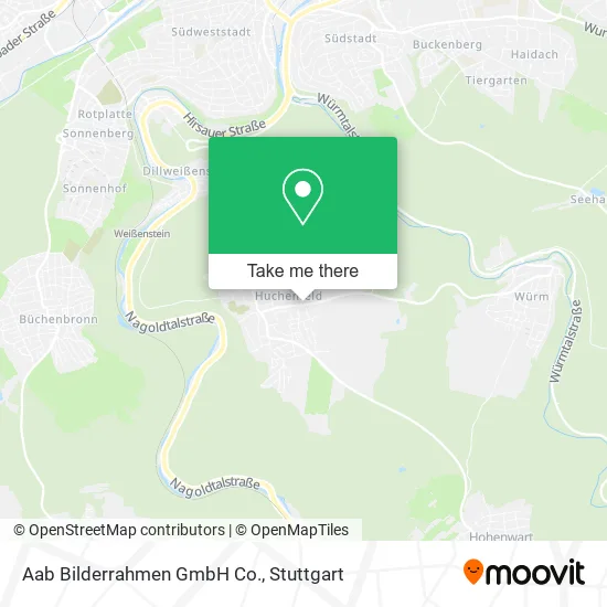 Карта Aab Bilderrahmen GmbH Co.