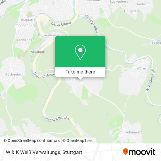 W & K Weiß Verwaltungs map