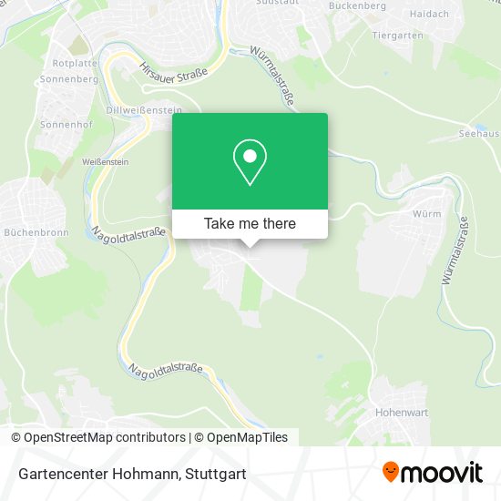 Карта Gartencenter Hohmann