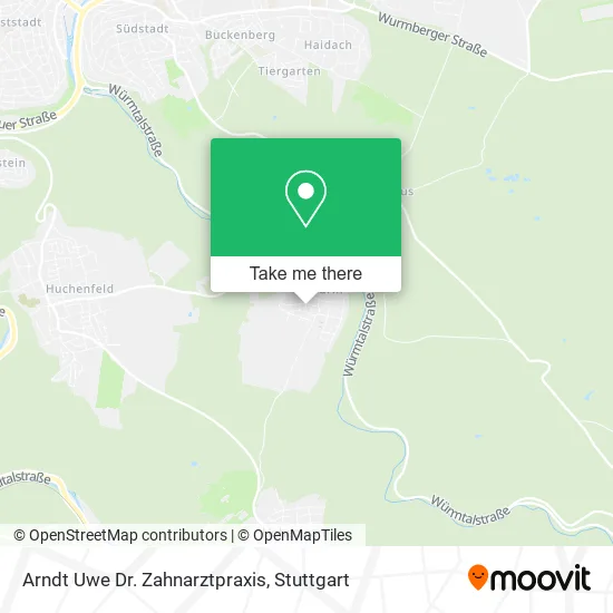Arndt Uwe Dr. Zahnarztpraxis map