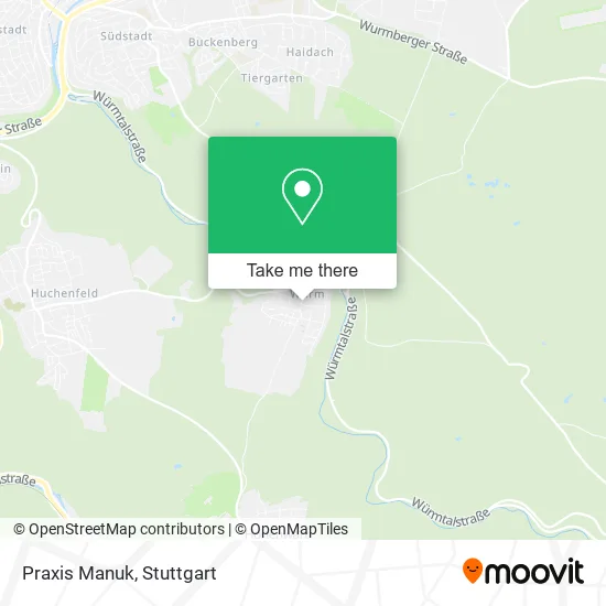 Praxis Manuk map
