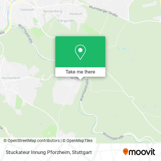 Stuckateur Innung Pforzheim map