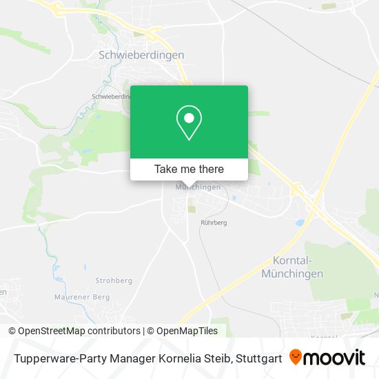 Карта Tupperware-Party Manager Kornelia Steib