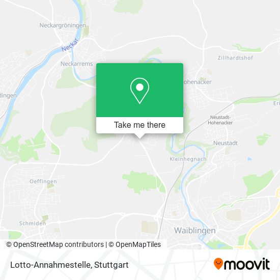 Lotto-Annahmestelle map