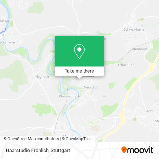Карта Haarstudio Fröhlich