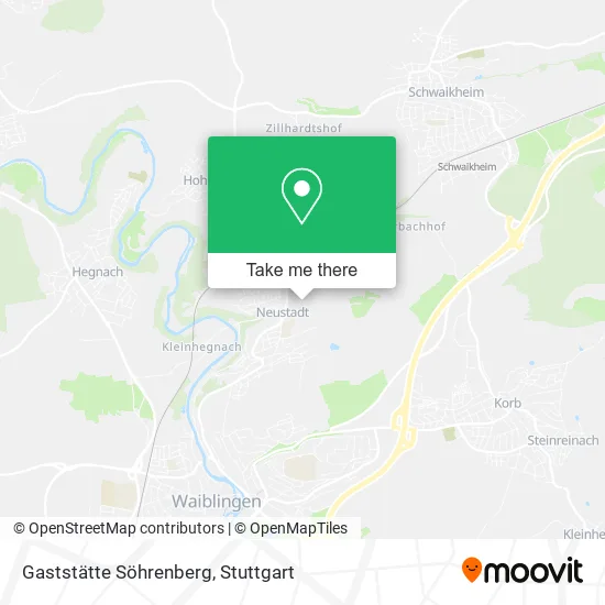 Карта Gaststätte Söhrenberg