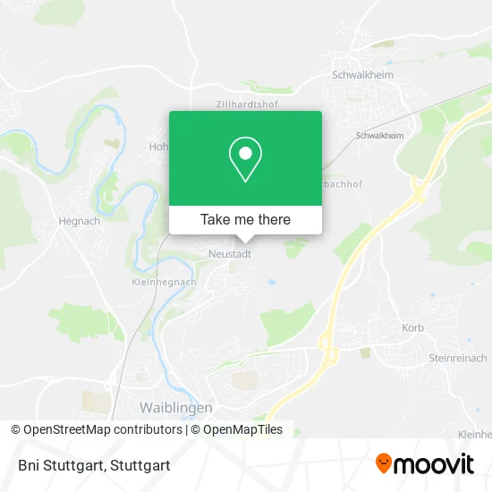 Карта Bni Stuttgart