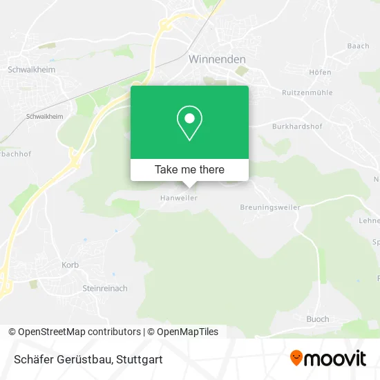 Карта Schäfer Gerüstbau