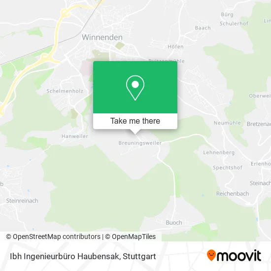 Карта Ibh Ingenieurbüro Haubensak