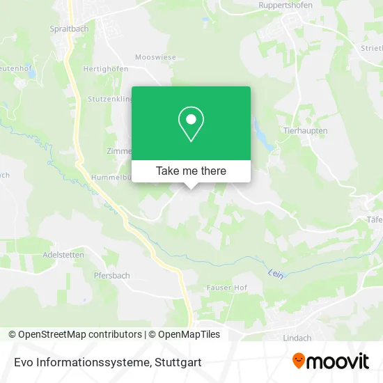 Карта Evo Informationssysteme