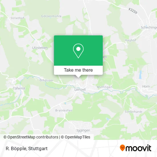 Карта R. Böpple