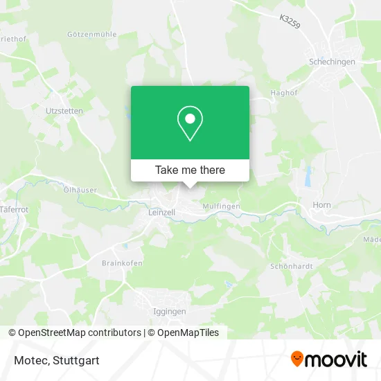 Карта Motec