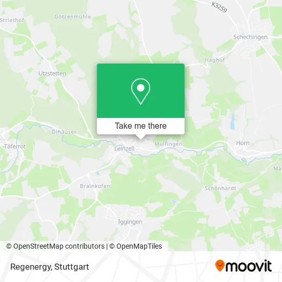 Карта Regenergy