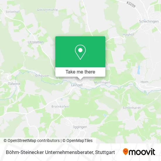 Карта Böhm-Steinecker Unternehmensberater
