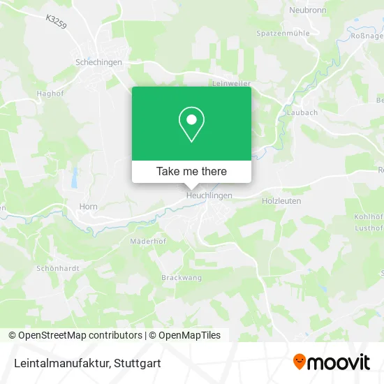 Карта Leintalmanufaktur