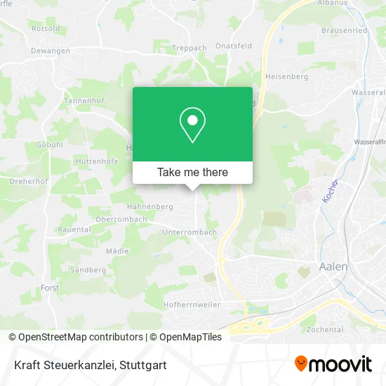 Карта Kraft Steuerkanzlei