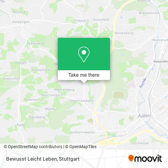 Bewusst Leicht Leben map