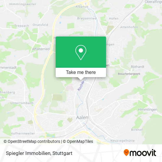 Карта Spiegler Immobilien