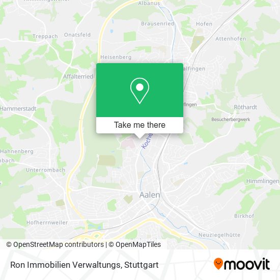 Ron Immobilien Verwaltungs map