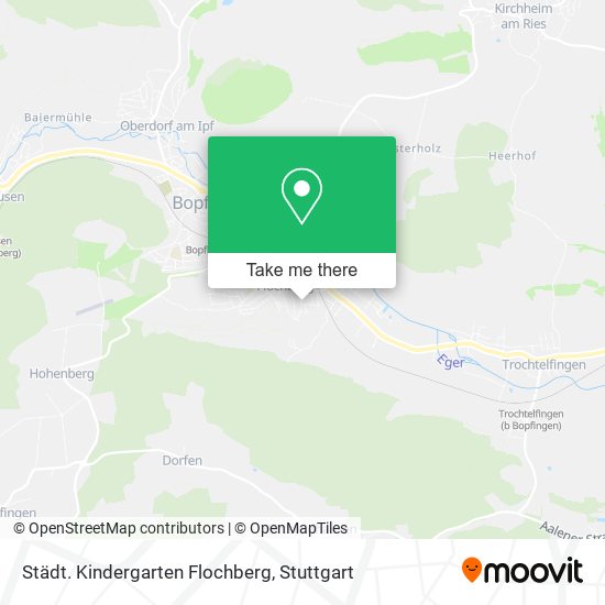 Städt. Kindergarten Flochberg map