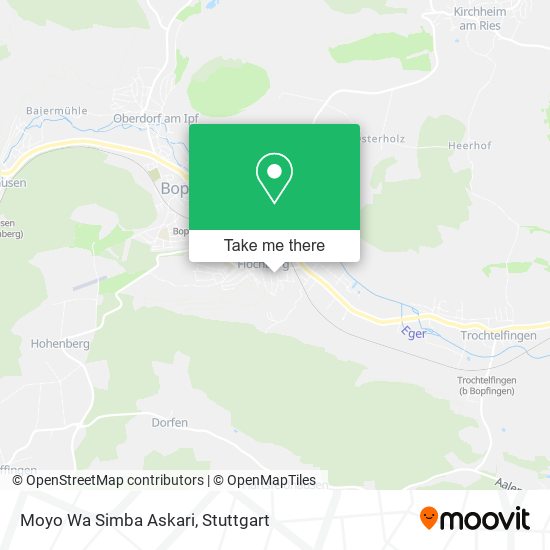 Moyo Wa Simba Askari map