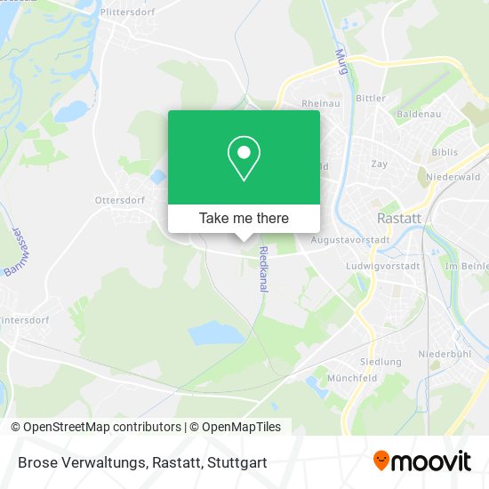 Brose Verwaltungs, Rastatt map