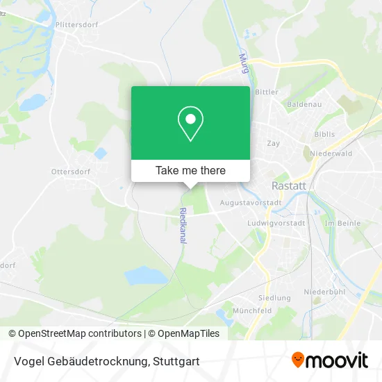 Карта Vogel Gebäudetrocknung