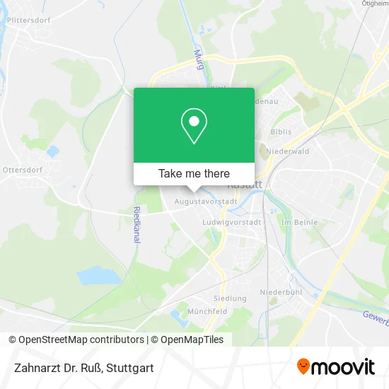 Карта Zahnarzt Dr. Ruß