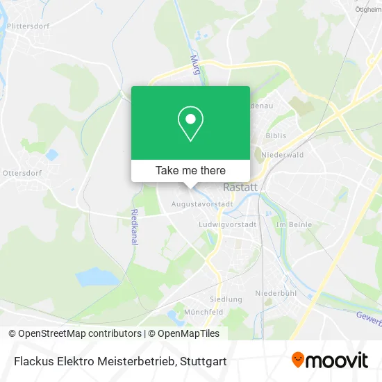 Карта Flackus Elektro Meisterbetrieb