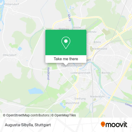 Карта Augusta-Sibylla