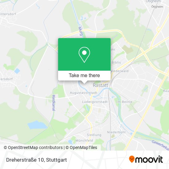 Dreherstraße 10 map