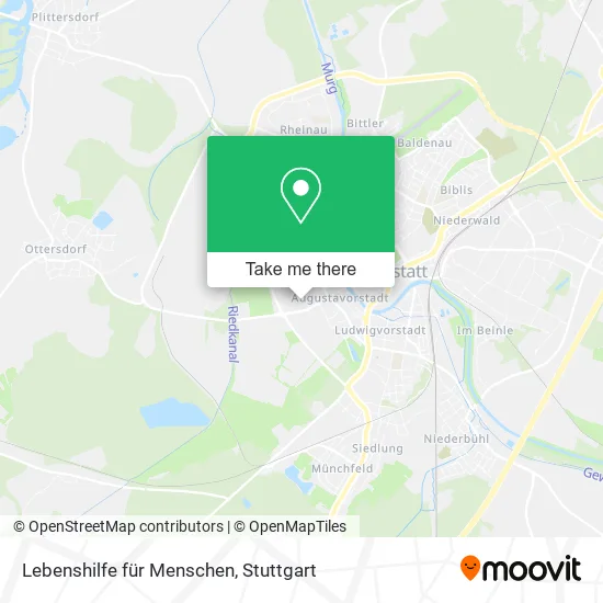 Карта Lebenshilfe für Menschen