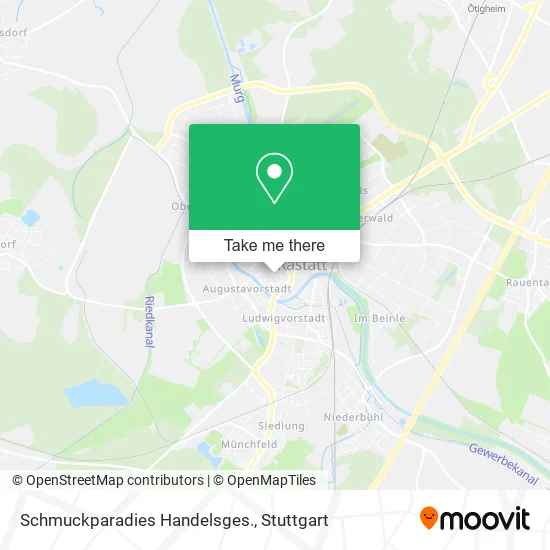 Карта Schmuckparadies Handelsges.